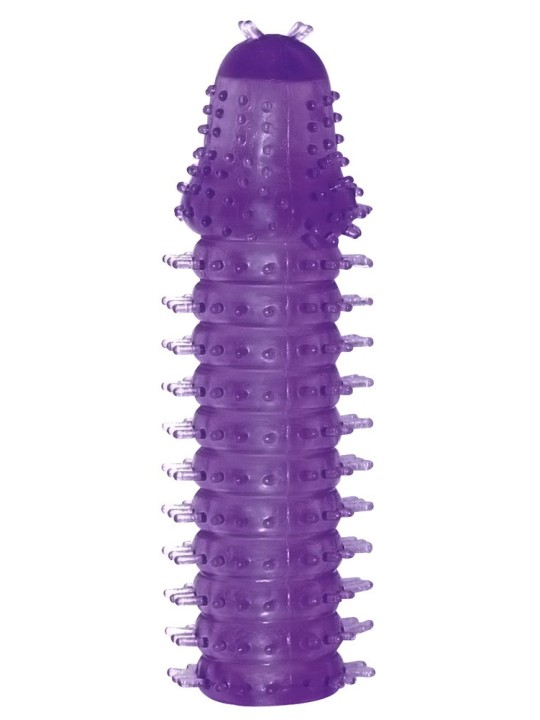 GUAINA FALLICA INDOSSABILE IN JELLY "XTRA LUST" VIOLA